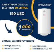 Calentador eléctrico de agua de 50 litros - Img 55977752
