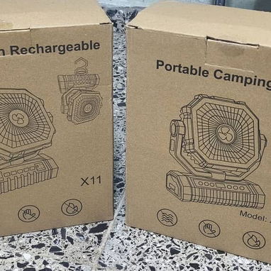 Ventilador Recargable + Lámpara 20000mAh - 2/2