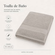 Toalla de Baño Majestic Imperial Gris Clara 💲 18 USD. 100% algodón. Lee y encargala al 📞56249037 - Img 55328042