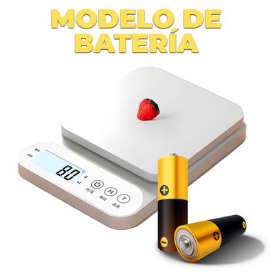 Pesa digital de cocina ⚖️🍰 moderna 0‑10kg precisa para alimentos, comercio, cera y velas, compacta y portátil - 2/4