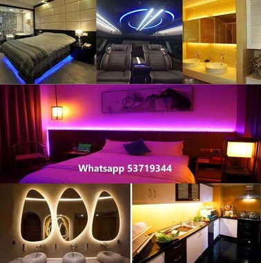 ⭐LUCES LED DE NEON FLEX ⭐ NEON RGB CON MANDO / BOMBILLOS VINTAGES BLANCO CALIDO⭐ DISEÑO DE CARTELES 53719344 - Img 58774390