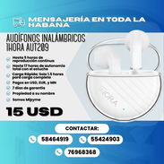🎧 AUDÍFONOS INALÁMBRICOS 1HORA AUT209 ⚡ ¡Tu música sin límites por solo $15! 🛡️ Garantía: 7 días - Img 56930344