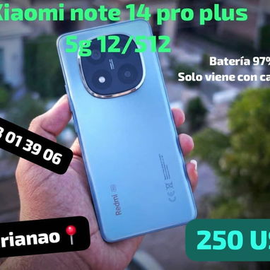 Xiaomi Redmi note 14 pro 5g de 12/512 en 250 usd - Img 127589856