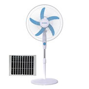 VENTILADOR RECARGABLE DE PEDESTAL+ PANEL SOLAR(LHZ) - Img 54525171