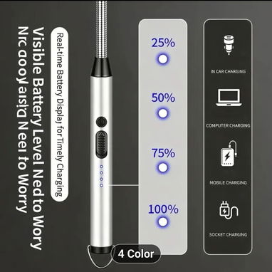 Encendedor de Arco de Pulso Recargable USB - Img 123351455