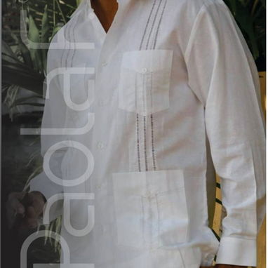 Guayaberas desde 12,500.00, tejido LINO, manga cortas y largas. - Img 115385772