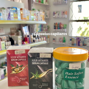 Aceites capilar , gorros de satén , peine para rizos ,cepillo masajeador capilar , atomizador, mascarillas, cápsulas - Img 123472323