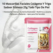 Mascarilla Facial Colágeno y Trigo Sadoer Frimeza 25g Todo Tipo De Piel - Img 54427958