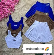 Conjuntos de Saya-short y blusa en 3500 cup - Img 50370634