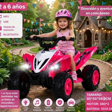 190usd Carro electrico para niña nuevo en caja - Img 123132140