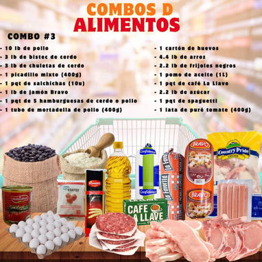 combos de comida , aseo , y mas - Img 120634563