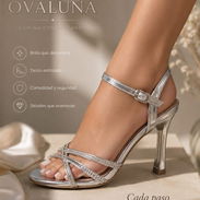 Tacones plateado mensjeria incluida - Img 57252923