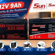 Baterías Sun - Sunshine 12V 9Ah para Backup y UPS - Img 57838605