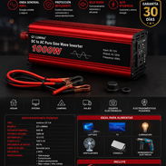 INVERSOR DC-AC 12V a 120V - POTENCIA NOMINAL 500W - POTENCIA PICO 1000W Q7-LUMINA - Img 56096452