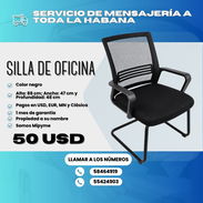 SILLA DE OFICINA CON BRAZOS - Img 56677294