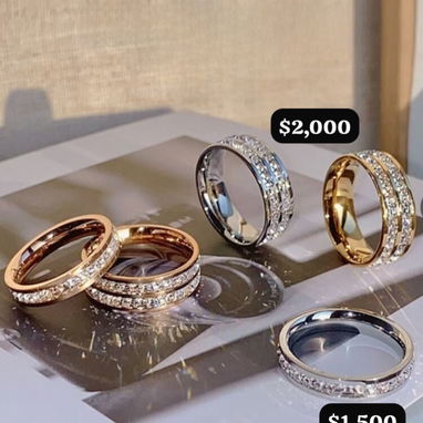 Anillos de acero y Diamantes - Img 124089178