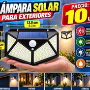 LÁMPARA SOLAR PARA EXTERIORES - Img 58133253