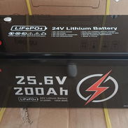 ⚡ Batería LiFePO4 25.6V x 200 Ah 🔋 5120 Wh Capacidad LiFePO4 ✅ 24V ✅ BMS 100A 💸 Precio: 1️⃣1️⃣5️⃣0️⃣ USD - Img 57400743