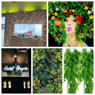 Plantas artificiales.  Césped, Hiedras - Img 114469614