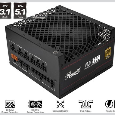 OFERTA!!_FUENTE ROSEWILL 750Watt-62.5Amp|80 PLUS GOLD|PCIe 5.1/ATX 3.1|8 SATAS|SELLADA!!(52971024) - Img 105532309