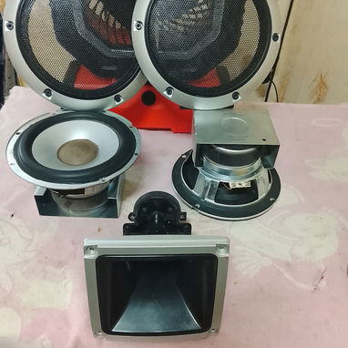 Bocinas Subwoofer y Twitter - Img 124223502