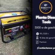Planta Diesel Tools 3500 w de gasolina 110 /220 v  Precio:460 usd  15 días de garantía - Img 55364152