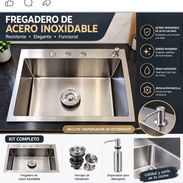 ⛔Lujo fregadero moderno de acero inoxidable ⛔ - Img 57594988