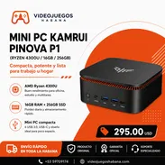 Mini PC KAMRUI Pinova P1 Ryzen 4300U 16GB 256GB SSD | Computadora Compacta en La Habana - Img 55130886