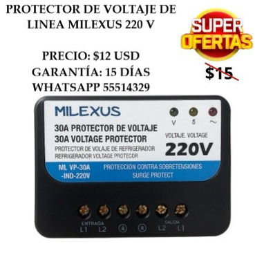 VARIEDAD DE PROTECTORES DE VOLTAJE 110V Y 220V, ENTREGA DE FACTURA. VARIEDAD DE ÚTILES DEL HOGAR, ELECTRODOMÉSTICOS ETC - Img 111671598