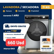 Lavadora/secadora al vapor marca EKO - Img 57670849