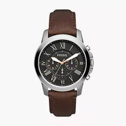 Reloj FOSSIL plataforma GRANT cronógrafo MOD. FS4813 cuarzo japonés caja: 44mm y manillas cuero legítimo, NUEVO EN CAJA. - Img 55955097