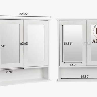 Estante para baño importado - 3/4