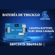 BATERÍA DE TRICICLO 72Vx50ah - Img 57760525