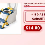 ESCALERA CON ASIENTO REDUCTOS DE INODORO INFANTIL - Img 58211300