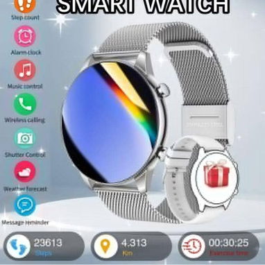 ⌚ PEJE Smartwatch Multifuncional – Pantalla HD 1.28" - 2/4