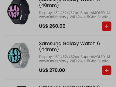 ‼️Smart Watches/ Relojes inteligentes de última generación Samsung Galaxy Watch 4/6 classic/ Miband 8/ Amazfit‼️ - Img 64031189