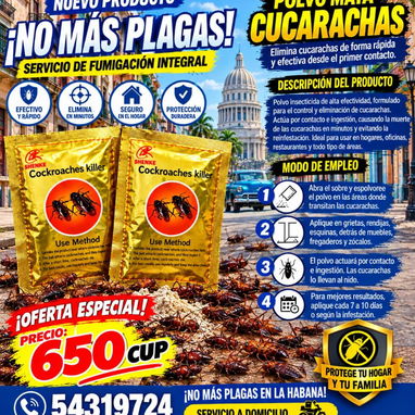 Veneno para Cucarachas - 3/3