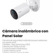Cámara inalámbrica con Panel Solar para exteriores. Modelo: Tapo SolarCam C402 - Img 53537070