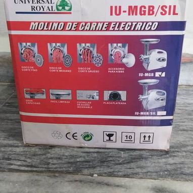¡DE PAQUETE! Moledora de Carne Universal Royal 🥩 - Img 124025493