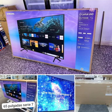 TELEVISORES PLASMA MARCA SAMSUNG DE 50 55 65 75 Y 85 PULGADAS SMART TV SERIES 6 Y SERIES 7 NEW CAJA - Img 71264372