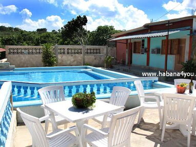 🏖️Aproveche rebaja de precio de $300 a $200 USD por noche, en la playa de Guanabo con piscina grande+53 52463651🏖️ - Img 67912839
