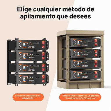 Batería HumsiENK 48V 100Ah LiFePO4 - 5120Wh - Nueva - 3/7