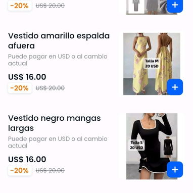 GANGAA Vestidos disponibles en muy buen precio - Img 121780253