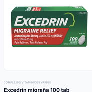 Excedrin rojo para la migrana 100 tb 24 usd - Img 56908198