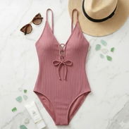 Bañador "Elegance Rib" – Mauve Rose Talla L - Img 56984790