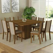 Juego de comedor de 6 y 8 plazas - Img 57680340