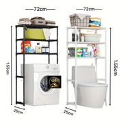 🔖Estante organizador para baño y lavadora - Img 54415922