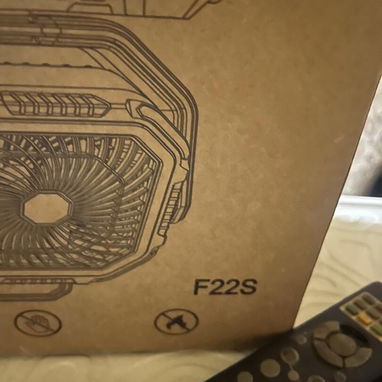 Ventilador recargable F22 - 8/8