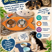 Manteles y Comederos para tu Mascotas - Img 57598575