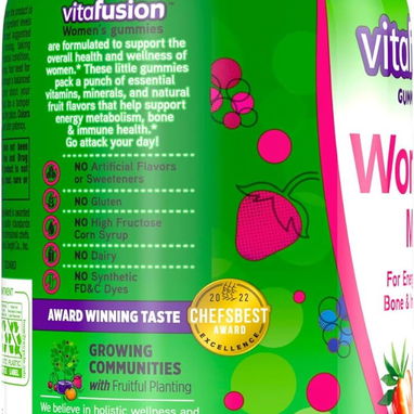 MULTIVITAMINAS VITAFUISON HOMBRE Y MUJER GOMITAS - Img 123162494